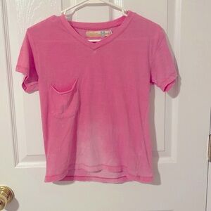 Has a little fading on bottom but in person can barely tell.